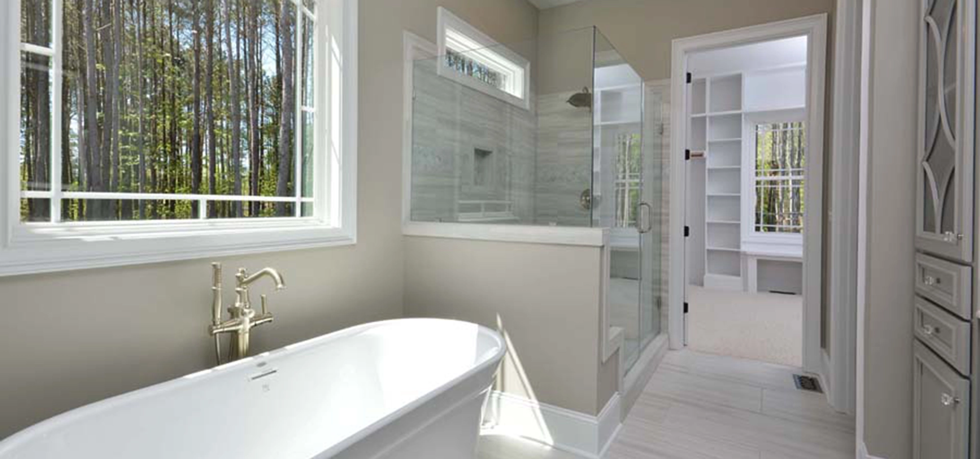 Custom homes include custom interiors in luxury homes in Granville County North Carolina.
