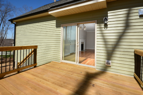 Back Deck - Glass Door