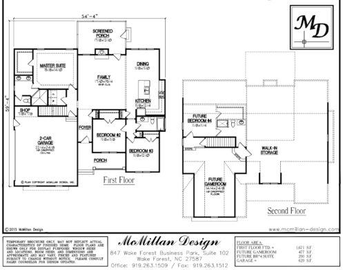 The Whitfield Floor plan